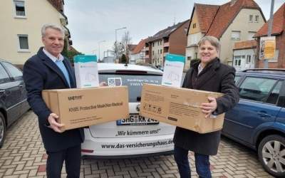 FFP2-Masken für die Stadtverwaltung