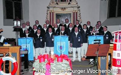 Weihnacht auf der hohen See