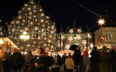 Glühwein und gebrannte Mandeln