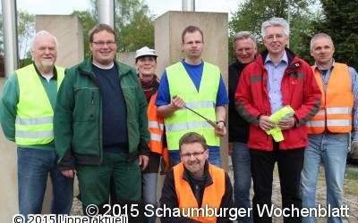 Fleißige Hobbygärtner am Werk