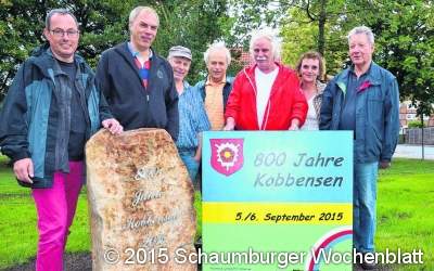 An 800 Jahre Kobbensen soll ein Gedenkstein erinnern