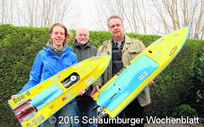 Stadthäger Modellrennbootfahrer starten international
