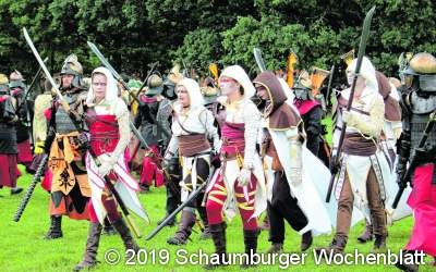 Feuerkünstler, Elben, Orgs und Lautensang