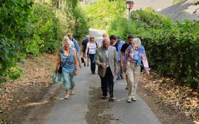 Viel Interesse für Naturlehrpfad