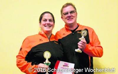 Nicole und Thorben Rump  dritte beim NRW-Cup in Siegen