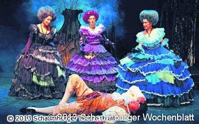 Die Zauberflöte wird im Kurpark groß inszeniert