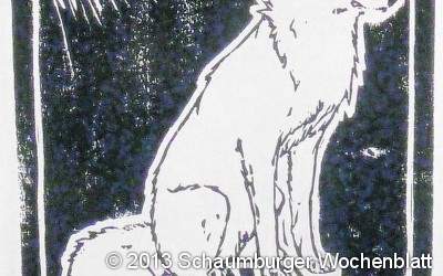 Linol-Druck-Kunst im Bruchhof