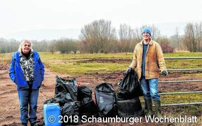 Weg mit dem Plastikmüll