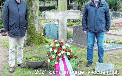 Gedenkkranz für
Carl Wilhelm Wippermann