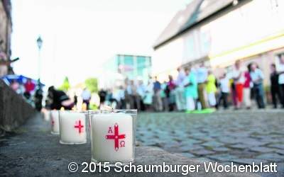 Gedenken an Atombomben-Opfer