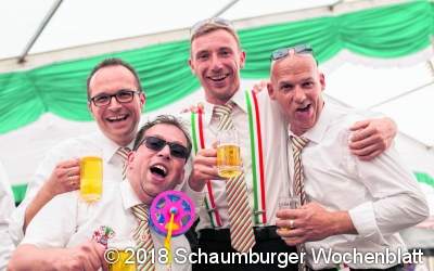 Beste Stimmung im Festzelt