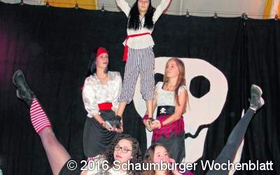 Piraten rocken die Bühne