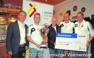 Ehrung für zweite Mannschaft des VfL