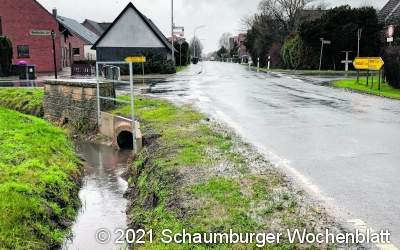 Pfützen werden zu Seen