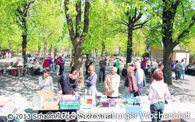 Trödelmarkt im Kurpark