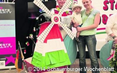 Zum Auftakt geben die Kinder den Ton an