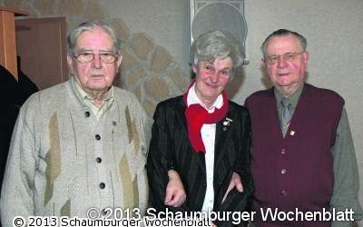 Ehrung für 65-jährige Mitgliedschaft