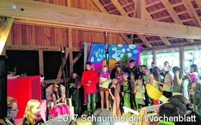 Lampenfieber verdrängt Regen im Sommercamp