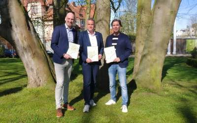 Samtgemeindebürgermeister mit Grünen Champions überrascht