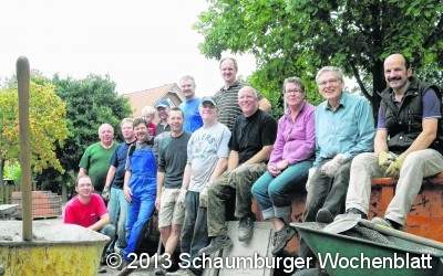 Viele Ehrenamtliche verschönern das Dorf