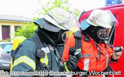 Die Feuerwehr zeigt ihr Können