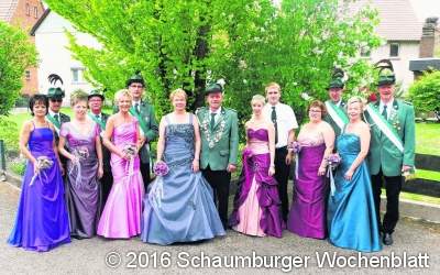 Ein Fest mit einem Kaiserpaar