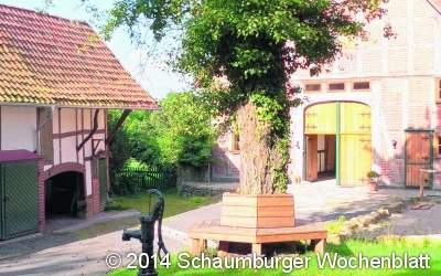 Neugierige Blicke hinter alte Mauern