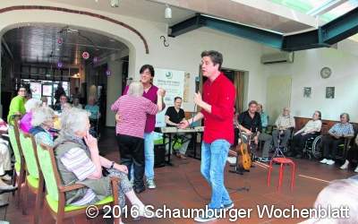 Live-Musik mit vier Akteuren
