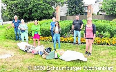 Erneut die Umwelt aufgeräumt