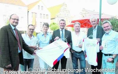 Schnelle Beine auf den Wallanlagen unterwegs