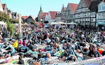 Demonstration für den Klimaschutz