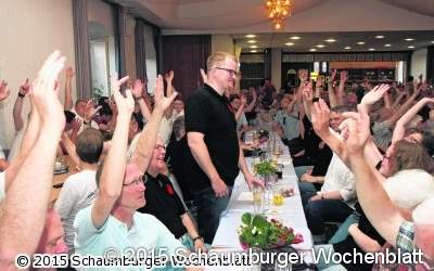 Aufwärmen für das 620. Schützenfest