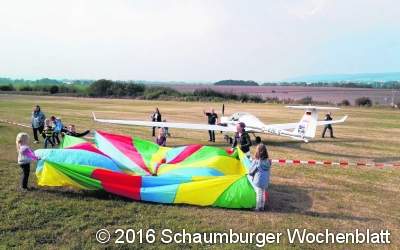 Spiel und Spaß bei den Fliegern