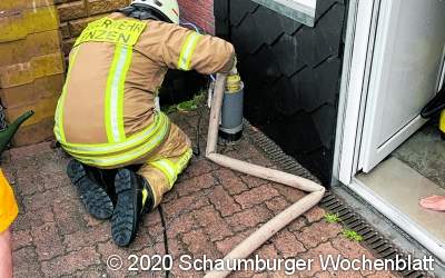 Starkregen, Windböen
und überflutete Keller