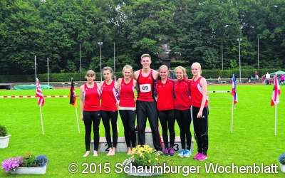 Erfolgreiche Leichtathleten