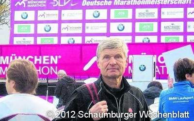 Manfred Harmening startet bei der Deutschen Marathonmeisterschaft