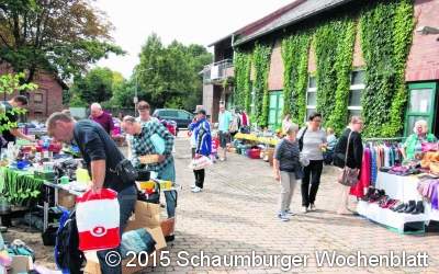 Rund 20 Anbieter beim  Dorfwerkstatt-Flohmarkt