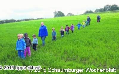 Kleine Ferkel begeistern Kinder