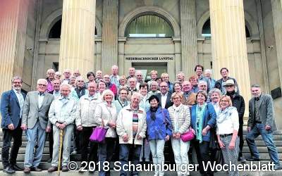 Zu Gast im Landtag Senioren-Union nehmen an Plenarsitzung teil