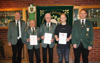 Schützen spenden für die Ukraine 