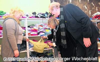 Selbst ein Lagerraum wird gespendet