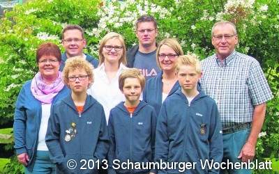 Sieben Landessieger aus Wiedensahl