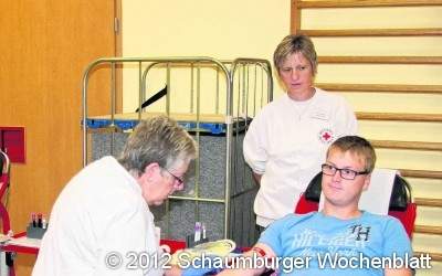Deutlicher Zuwachs beim Blutspenden