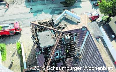 Feuerwehr-Großeinsatz am Jetenburger Hof