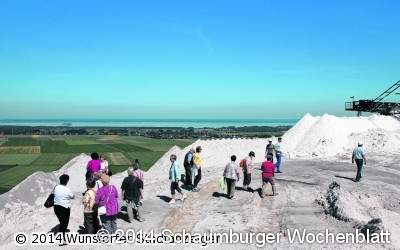 DRK-Helfer genießen den Ausblick vom 