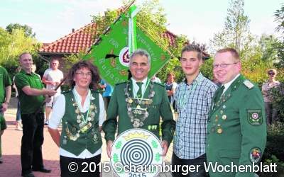 Königsscheibe hängt
