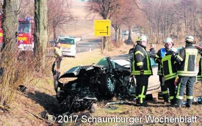 Tödlicher Verkehrsunfall auf der L444