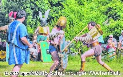 Antike Profisportler in Aktion