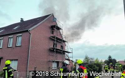 Acht Bewohner können sich selbst ins Freie retten