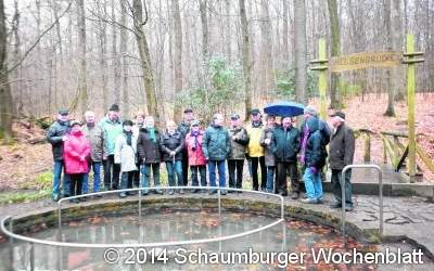 Siedler wandern im Bückeberg